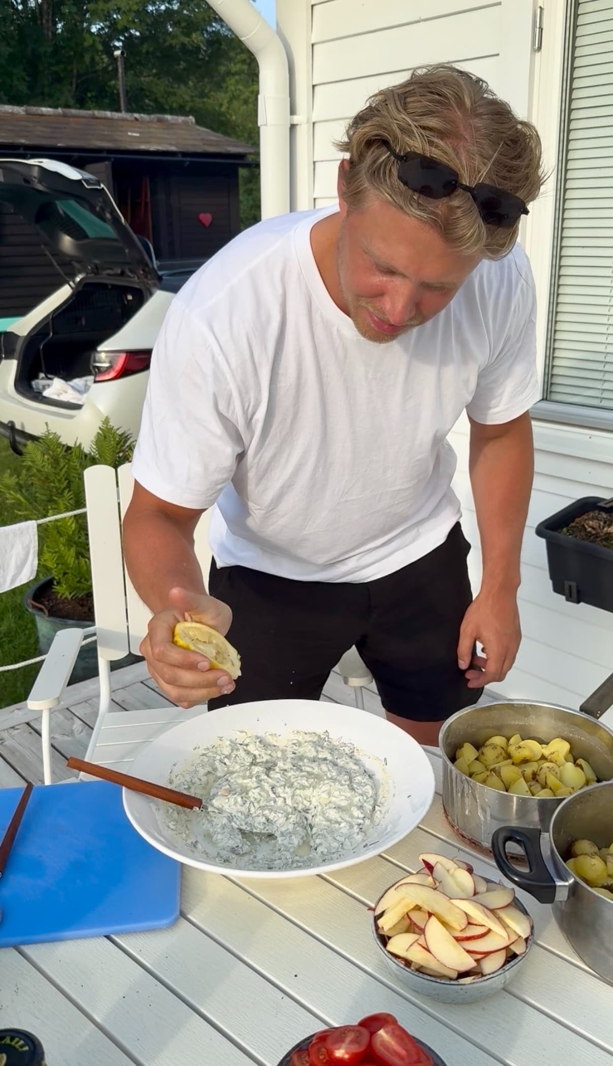 Anton lagar potatissallad