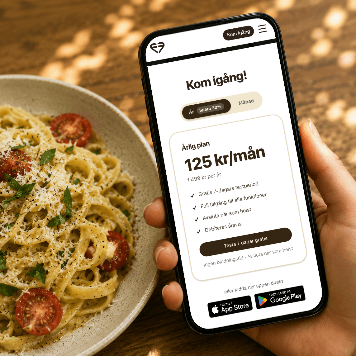Välj ditt medlemskap och skapa ett konto
